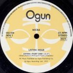 Nicra – Listen / Hear LP Plak (Free Jazz) - Görsel 3