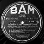 Soto Et Caceres / Paco Sanchez / Los Yares – Chants Et Danses D'Amérique Latine LP Plak - Görsel 2