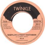 Alla ‎– Babylon A Fight Rastaman 45lik Plak