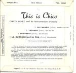 Chico Arnez And His Latin-American Orchestra – This Is... Chico "Cha Cha Cha" 45lik Plak - Görsel 2