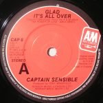 Captain Sensible – Glad It's All Over / Damned On 45 45lik Plak - Görsel 3