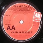 Captain Sensible – Glad It's All Over / Damned On 45 45lik Plak - Görsel 4