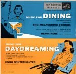 The Melachrino Strings / Henri René And His Orchestra / Hugo Winterhalter Orchestra – Music For Dining / Music For Daydreaming 2x45lik Plak