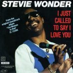Stevie Wonder – I Just Called To Say I Love You 45lik Plak
