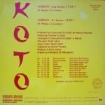 Koto – Jabdah 12" Maxi Single Plak - Görsel 2