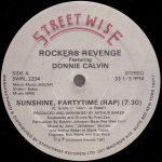 Rockers Revenge Fea. Donnie Calvin – Sunshine, Partytime 12" Maxi Single Plak (Electro) - Görsel 2
