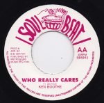 Justin Hinds & The Dominoes / Ken Boothe – Sinners / Who Really Cares 45lik Plak