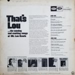 Lou Rawls – That's Lou LP Plak - Görsel 2