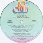 Barry White – Let The Music Play LP Plak - Görsel 3