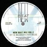 New Beat Mix 2 (Dit Is Belgisch - C'est Belge) 12'' Maxi Single Plak - Görsel 4