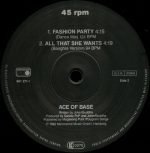 Ace Of Base – All That She Wants 12" Maxi Single Plak - Görsel 4