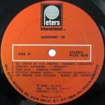 Sanremo '76 LP Plak - Görsel 3