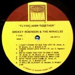 Smokey Robinson And The Miracles – Flying High Together LP Plak - Görsel 3