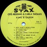 Otis Redding & Carla Thomas – King & Queen LP Plak - Görsel 3