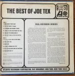 Joe Tex – The Best Of Joe Tex LP Plak - Görsel 2