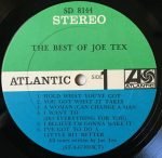 Joe Tex – The Best Of Joe Tex LP Plak - Görsel 3