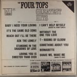 The Four Tops – Greatest Hits LP Plak - Görsel 2
