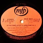 Les Plus Grands Artistes Du Monde Arabe Vol. 2: Farid Elatrache LP Plak - Görsel 3