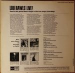 Lou Rawls ‎– Live! LP Plak - Görsel 2