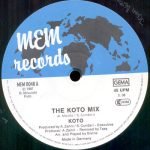 Koto – The Koto Mix 12" Maxi Single Plak - Görsel 3