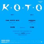 Koto – The Koto Mix 12" Maxi Single Plak - Görsel 2