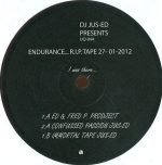 DJ Jus-Ed – Endurance... R.I.P. Tape 27-01-2012 12'' Maxi Single Renkli Plak (House) - Görsel 3