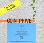 Coin Prive – I Don't Care 12" Maxi Single Plak - Görsel 2