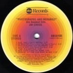 Jim Croce – Photographs & Memories (His Greatest Hits) LP Plak - Görsel 3