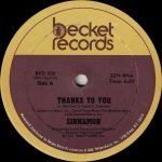 Sinnamon – Thanks To You 12" Maxi Single Plak