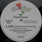 Sabotage – L.I.F.E.12" Maxi Single Plak - Görsel 4