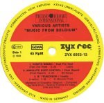 Music From Belgium 12" Maxi Single Plak (EBM) - Görsel 3