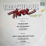 Treacherous Three – Whip It LP Plak - Görsel 2