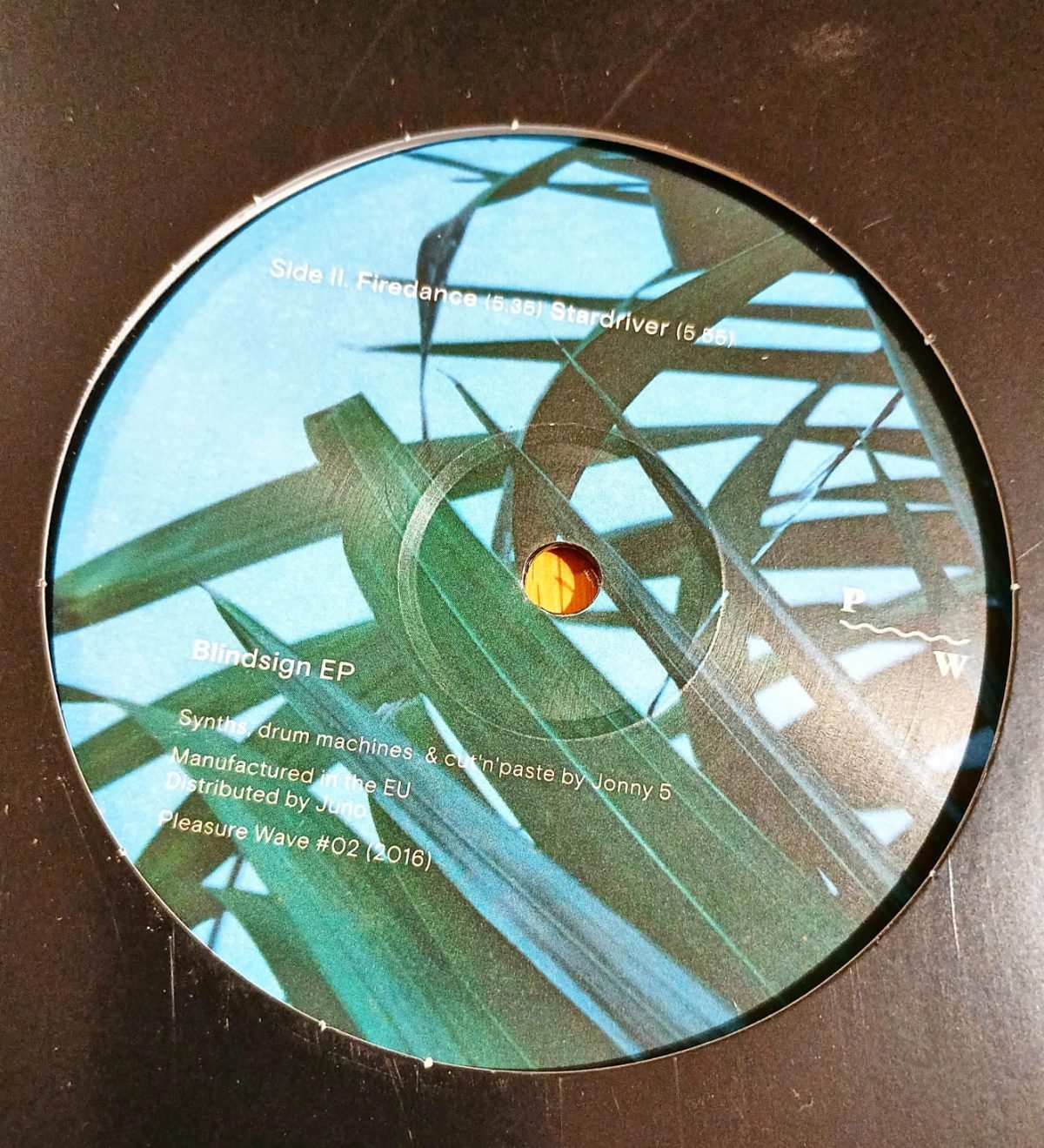 Jonny 5 – Blindsign EP 12'' Maxi Single Plak (Downtempo) - Görsel 2