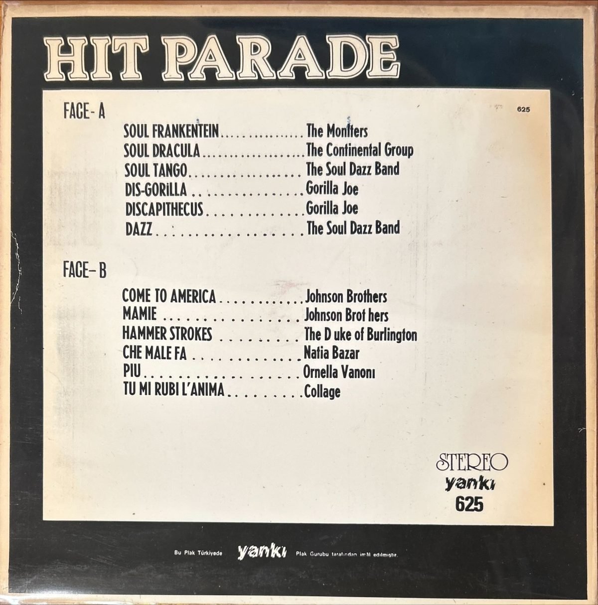 Hit Parade LP Plak - Görsel 2
