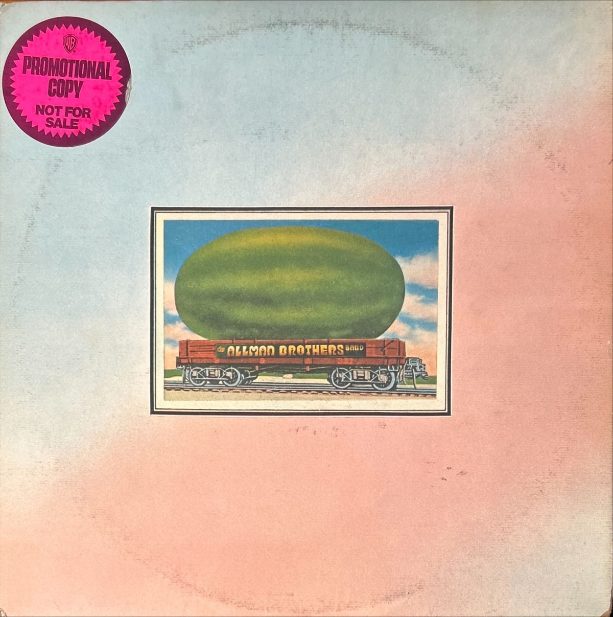 The Allman Brothers Band – Eat A Peach 2LP Plak Promo - Görsel 2
