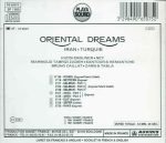 Kudsi Erguner, Mahmoud Tabrizi-Zadeh, Bruno Caillat – Oriental Dreams CD - Görsel 2