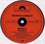 Patrick Cowley – Menergy LP Plak - Görsel 3