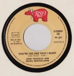 John Travolta And Olivia Newton-John – You're The One That I Want 45'lik Plak - Görsel 3