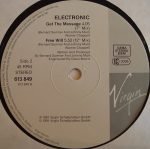 Electronic – Get The Message 12'' Maxi Single Plak - Görsel 3