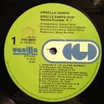 Ornella Vanoni – "Oggi Le Canto Così" N.1 LP Plak - Görsel 3