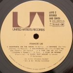 Francis Lai – Francis Lai LP Plak - Görsel 4