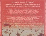 Hungry Krauts, Daddy! - German Psychedelic Underground 1968 - 1974 (Kraut! Demons! Kraut! : The Second Coming) CD - Görsel 2