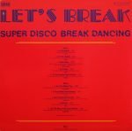 Let's Break - Super Disco Break-Dancing LP Plak - Görsel 3