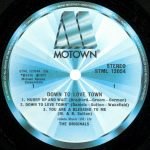 The Originals – Down To Love Town LP Plak - Görsel 3