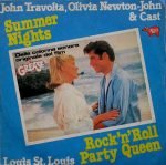 John Travolta And Olivia Newton-John – Summer Nights / Rock 'n' Roll Party Queen 45'lik Plak
