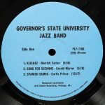 Governor's State University Jazz Band – GSU Jazz Live! LP Plak - Görsel 3