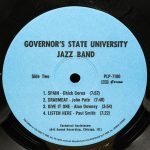Governor's State University Jazz Band – GSU Jazz Live! LP Plak - Görsel 4