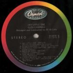Glen Campbell – Hey, Little One LP Plak - Görsel 3