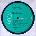 Nina Simone – Nina Simone Sings The Blues LP Plak - Görsel 3