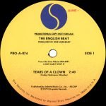 The English Beat – Tears Of A Clown 12" Maxi Single Plak (Ska) - Görsel 2